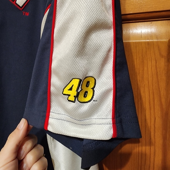 Vintage Jimmy Johnson Racing Jersey #48, Measurements show size XL - Picture 6 of 9